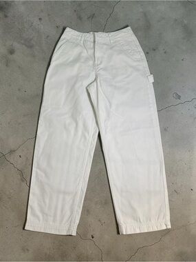 Vans White Boyfriend Jeans
